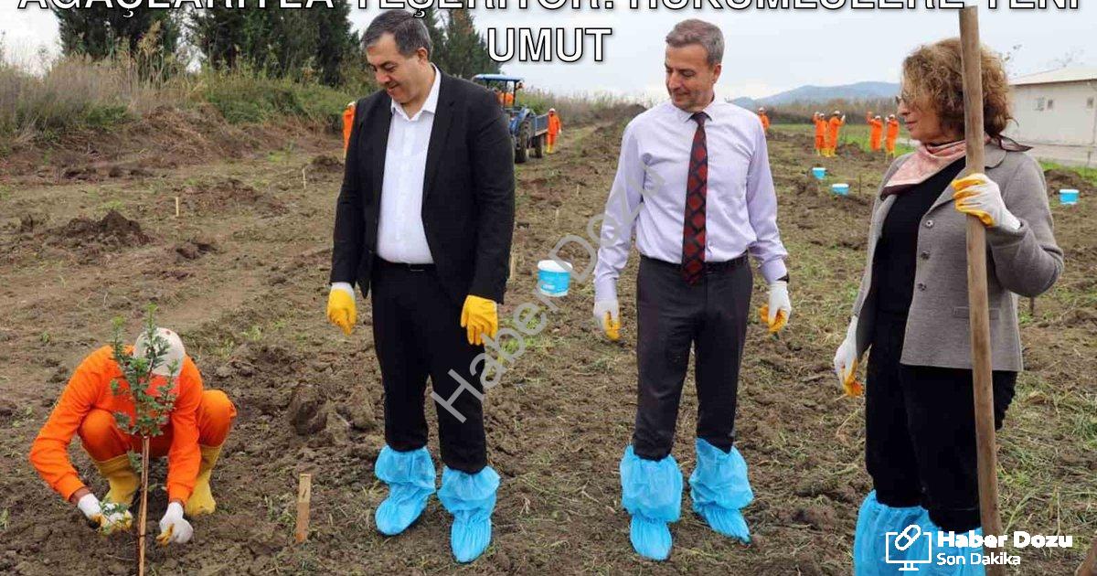 "Dalaman Açık Cezaevi Arazisi Sakız Ağaçlarıyla Yeşeriyor: Hükümlülere Yeni Umut" başlıklı haber içi