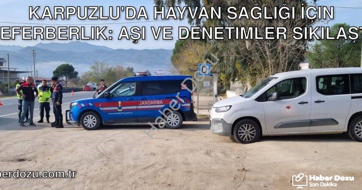 "Karpuzlu'da Hayvan Sağlığı İçin Seferberlik: Aşı ve Denetimler Sıkılaştı" başlıklı haber için fotor