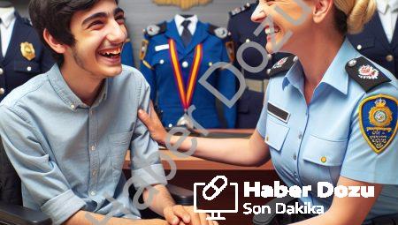 Muğla’da Duygulandıran Jest: Engelli Gencin Polislik Hayali Gerçek Oldu