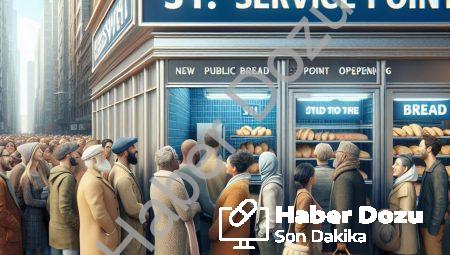 Merkezefendi Halk Ekmek Ağı Büyüyor: 31. Hizmet Noktası Hallaçlar’da Açıldı