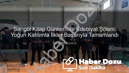 Sarıgöl Kitap Günleri’nde Edebiyat Şöleni: Yoğun Katılımla İlkler Başarıyla Tamamlandı