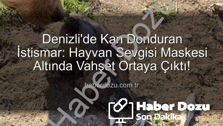 Denizli’de Kan Donduran İstismar: Hayvan Sevgisi Maskesi Altında Vahşet Ortaya Çıktı!